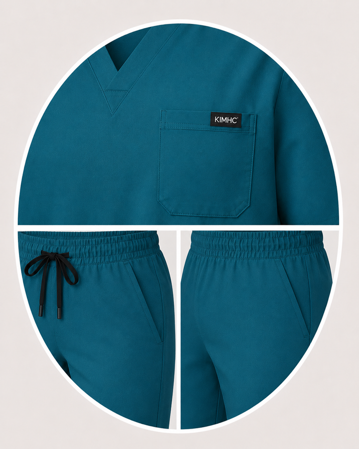 The Vital Split Triage Teal pocket detail image